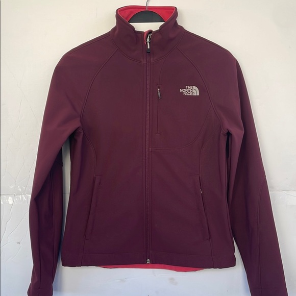 The North Face Women's Apex Bionic Burgundy Jacket Small - Picture 1 of 8